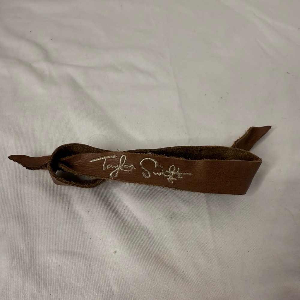Taylor Swift leather bracelet